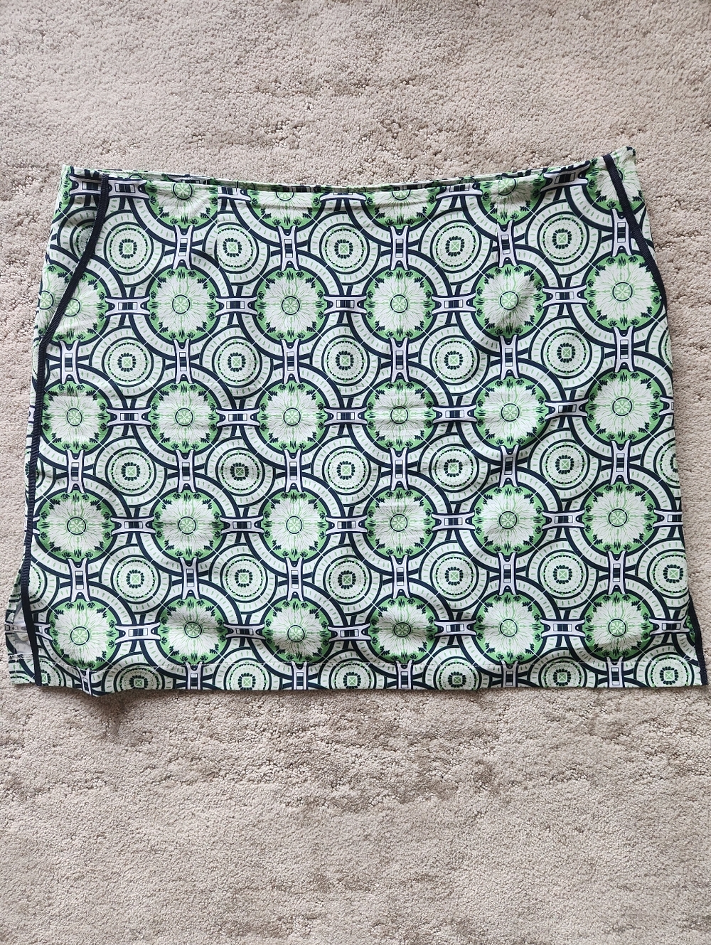 GOLFTINI Golf Skirt Skort in Mint Julep Green Blue Pockets